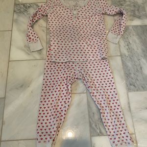 Roberta Roller Rabbit Heart Pajamas 4t
